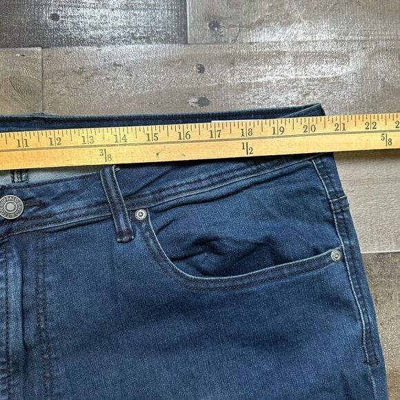 Buffalo David Bitton Men’s Size 40x30 Axel Slim Stretch Jeans Dark Wash Denim - Picture 8 of 11